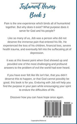 Enduring with Job: 30 Devotionals to Give You Hope, Stir Your Faith, and Find God's Power in Your Pain (Testament Heroes),Used