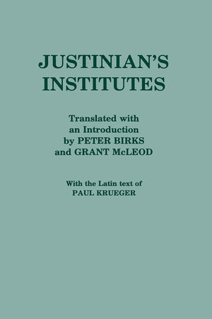 Justinian'S 'Institutes',New