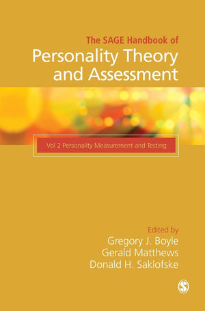 The SAGE Handbook of Personality Theory and Assessment: Personality Measurement and Testing (Volume 2),Used