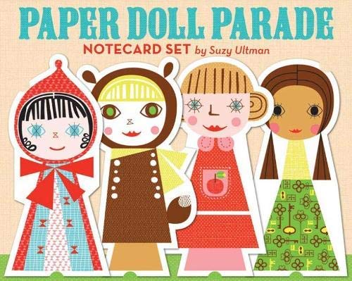 Paper Doll Parade Notecard Set By Suzy Ultman