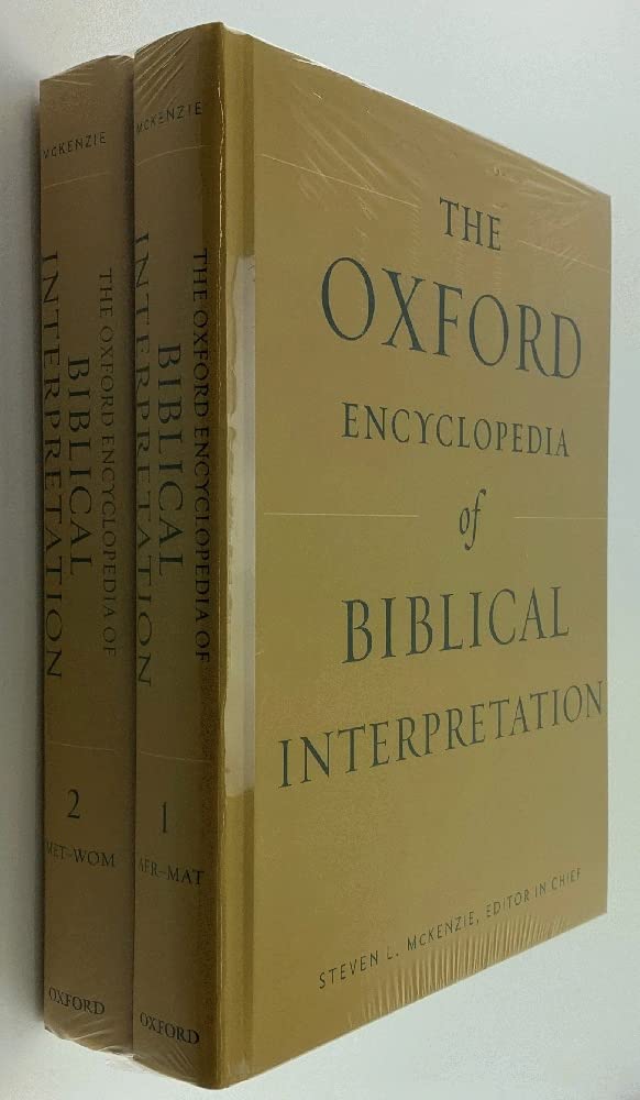 The Oxford Encyclopedia of Biblical Interpretation (Oxford Encyclopedias of the Bible),Used