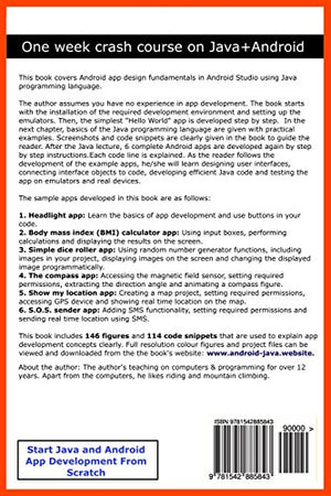 Android App Development in Android Studio: Java + Android Edition For Beginners,Used