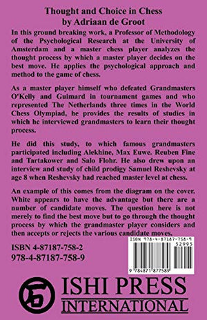 Thought and Choice in Chess,Used