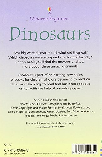 Dinosaurs (Usborne Beginners),Used