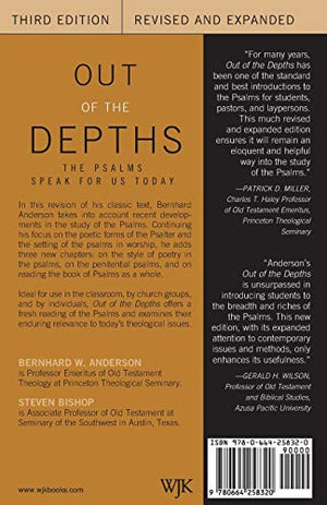 Out Of The Depths: The Psalms Speak For Us Today,New