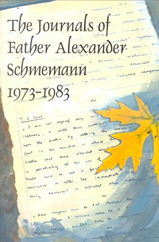 The Journals Of Father Alexander Schmemann, 19731983,Used