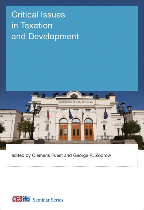 Critical Issues in Taxation and Development (CESifo Seminar),Used