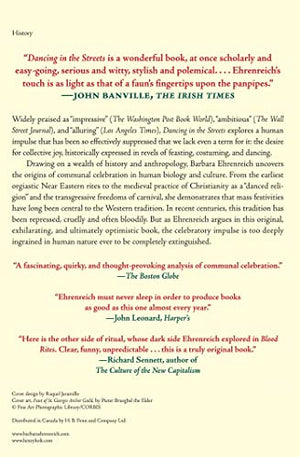 Dancing In The Streets: A History Of Collective Joy,New