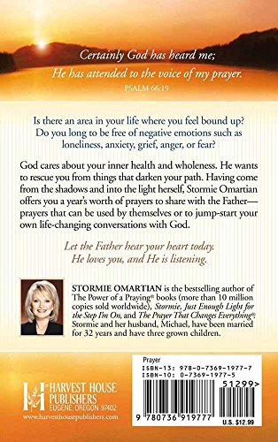 Prayers for Emotional Wholeness: 365 Prayers for Living in Freedom,Used
