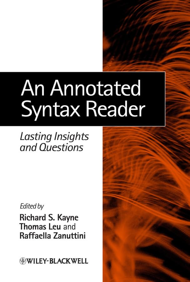 An Annotated Syntax Reader: Lasting Insights and Questions,Used