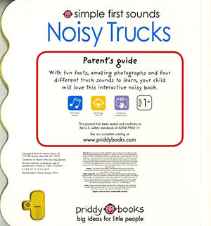 Simple First Sounds Noisy Trucks,Used