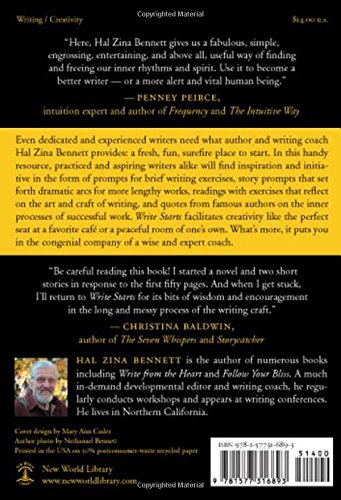 Write Starts: Prompts, Quotes, and Exercises to Jumpstart Your Creativity,Used