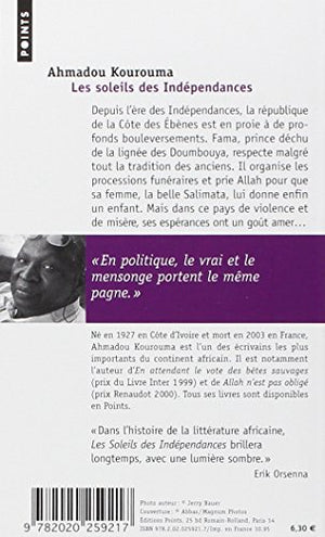 Les Soleils Des Independences (French Edition)