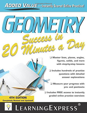 Geometry Success in 20 Minutes a Day,Used