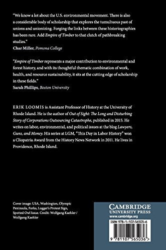 Empire Of Timber (Studies In Environment And History)