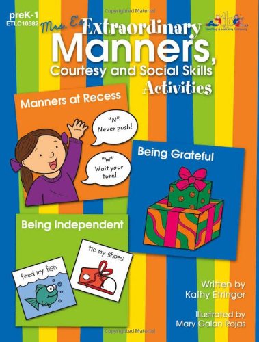 Mrs. E'S Extraordinary Manners, Courtesy And Social Skills Activities,Used