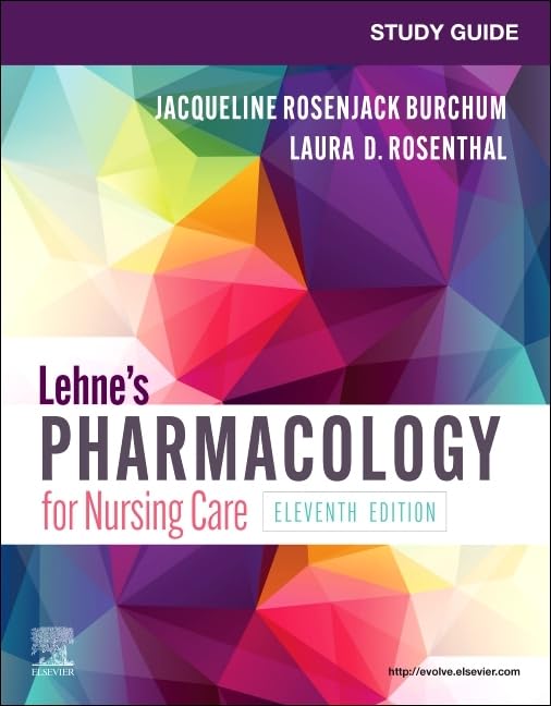 Study Guide For Lehne'S Pharmacology For Nursing Care