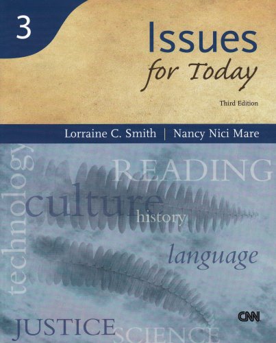 Issues for Today, 3rd Edition (Reading for Today 3),New
