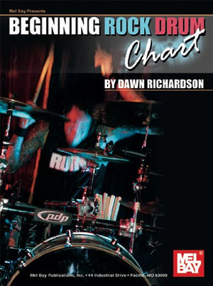 Beginning Rock Drum Chart,Used