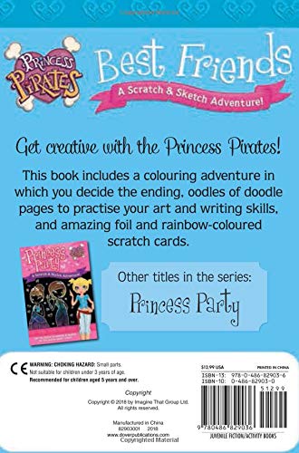 Best Friends A Scratch & Sketch Adventure! (Princess Pirates),Used