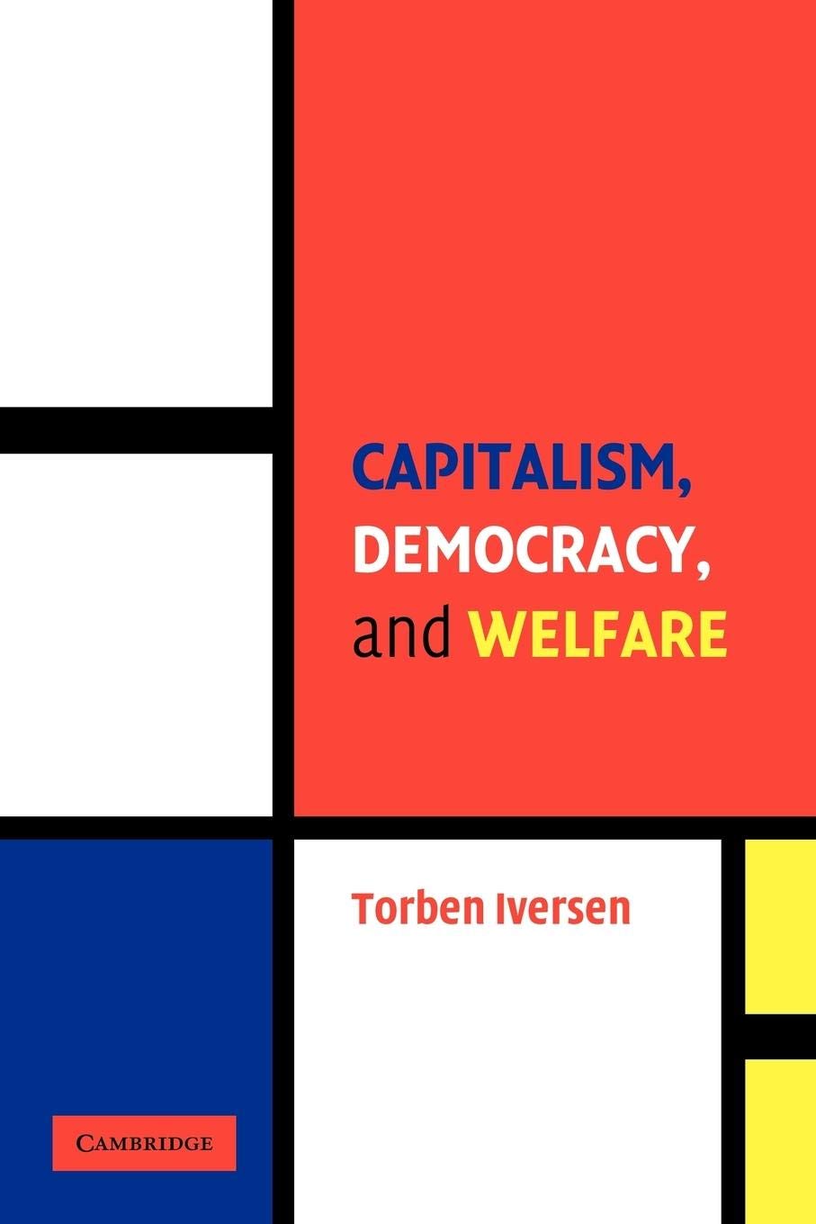 Capitalism, Democracy, and Welfare (Cambridge Studies in Comparative Politics),Used