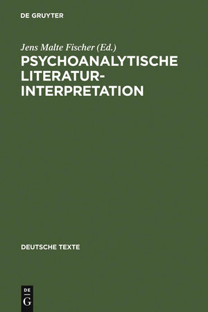 Psychoanalytische Literaturinterpretation: Aufstze aus 'Imago. Zeitschrift fr Anwendung der Psychoanalyse auf die Geisteswissens,Used