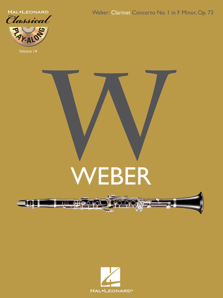 Clarinet Concerto No. 1 in F Minor, Op. 73: Classical PlayAlong Volume 14 (Classical Playalong, 14),New