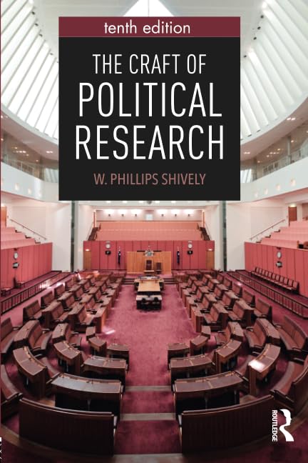 The Craft Of Political Research