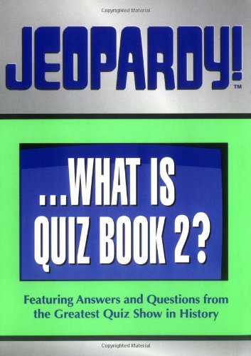 Jeopardy! Quiz Book 2,New