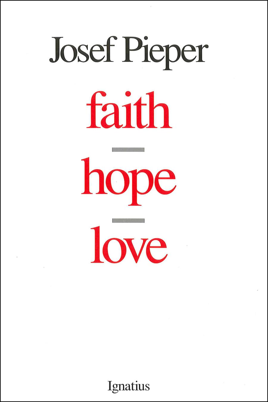 Faith, Hope, Love,New