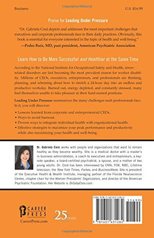 ExecutiveHealth.com's Leading Under Pressure: Strategies to Avoid Burnout, Increase Energy, and Improve Your Wellbeing,Used