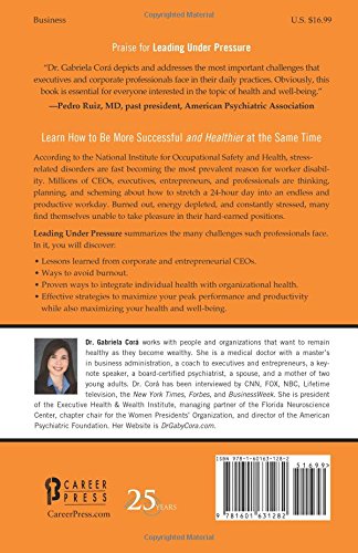 ExecutiveHealth.com's Leading Under Pressure: Strategies to Avoid Burnout, Increase Energy, and Improve Your Wellbeing,Used