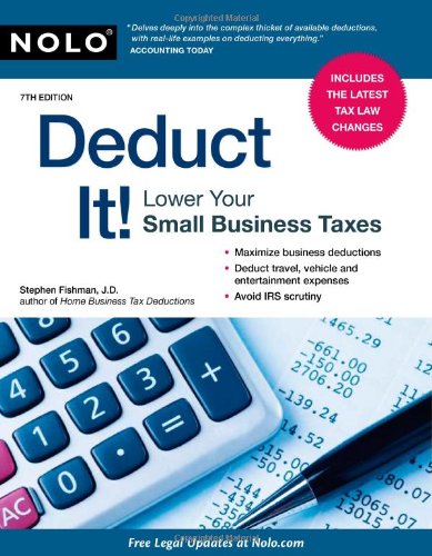 Deduct It!: Lower Your Small Business Taxes,Used