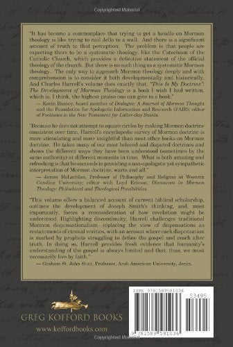 This Is My Doctrine: The Development of Mormon Theology,Used