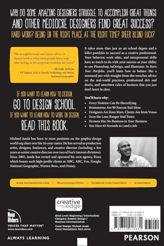 Burn Your Portfolio: Stuff They Don'T Teach You In Design School, But Should (Voices That Matter)-used