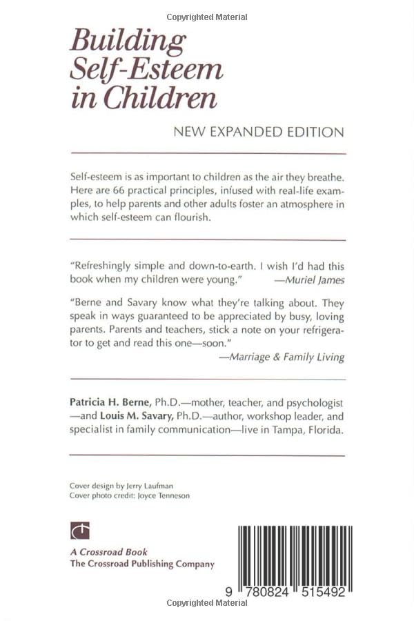 Building SelfEsteem in Children: The Christian Dimension,Used