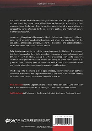Reflexive Methodology: New Vistas for Qualitative Research,Used