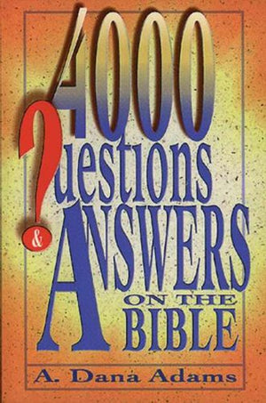 4000 Questions And Answers On The Bible,Used