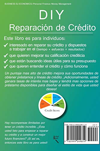 DIY Reparacin de Crdito: Gua del principiante para la reparacin del crdito (Spanish Edition),Used