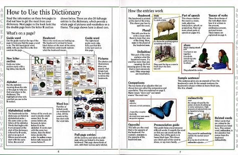 Children's Illustrated Dictionary,Used