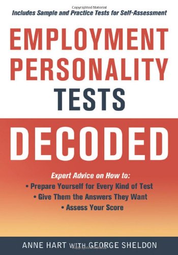 Employment Personality Tests Decoded,Used