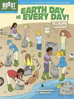 BOOST Earth Day Is Every Day! Activity Book (BOOST Educational Series),Used