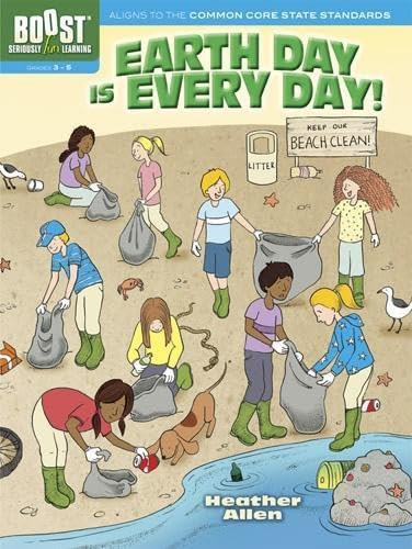BOOST Earth Day Is Every Day! Activity Book (BOOST Educational Series),Used