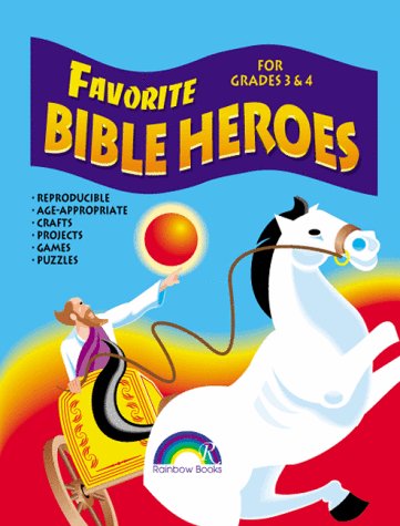 Favorite Bible Heroes Activity Book Grades 34,Used
