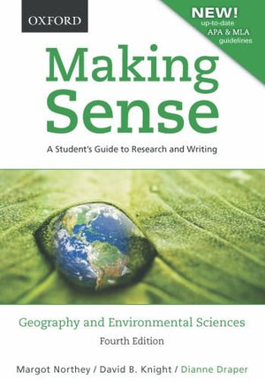 Making Sense in Geography and Environmental Sciences: A Student's Guide to Research and Writing, Revised with uptodate MLA & A,Used