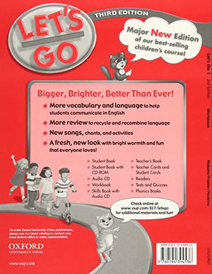 Let's Go 1 Workbook (Let's Go Third Edition),Used
