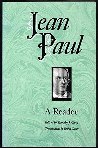 Jean Paul: A Reader,Used