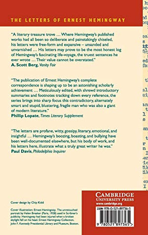 The Letters of Ernest Hemingway: Volume 4, 19291931 (The Cambridge Edition of the Letters of Ernest Hemingway, Series Number 4),Used