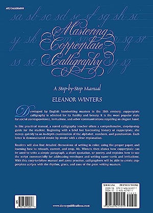 Mastering Copperplate Calligraphy: A StepbyStep Manual (Lettering, Calligraphy, Typography),Used