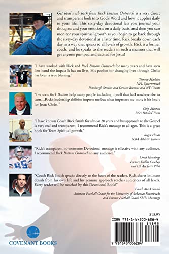 Get Real with Rick from Rock Bottom Outreach: A 60Day Devotional,Used